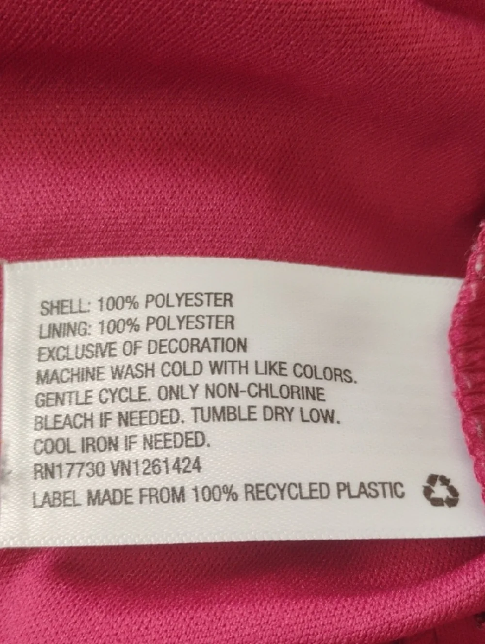 Sleeveless Indian Style Printed Maxi Dress Fuchsia & Teal Sz 2X - Picture 4 of 4